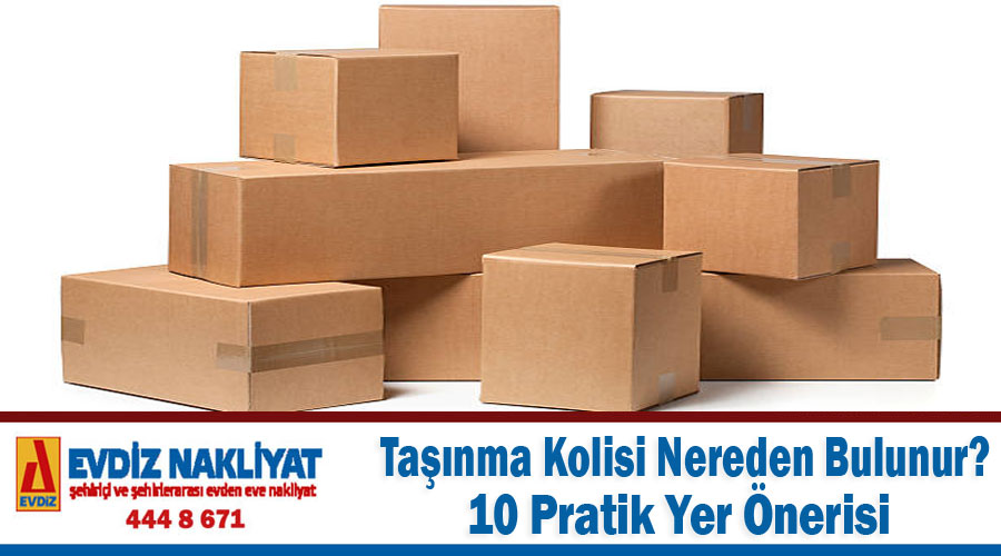 Taşınma Kolisi Nereden Bulunur?